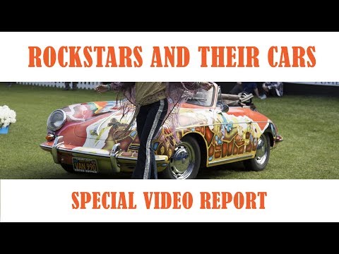 Rock Stars and Their Cars