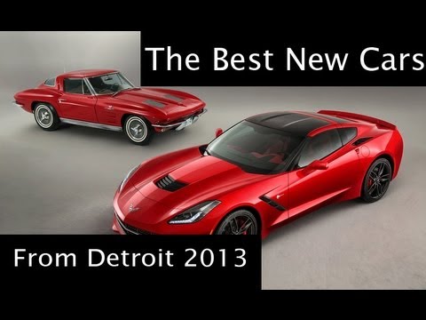 Chevy Corvette Stingray and other cars from Detroit